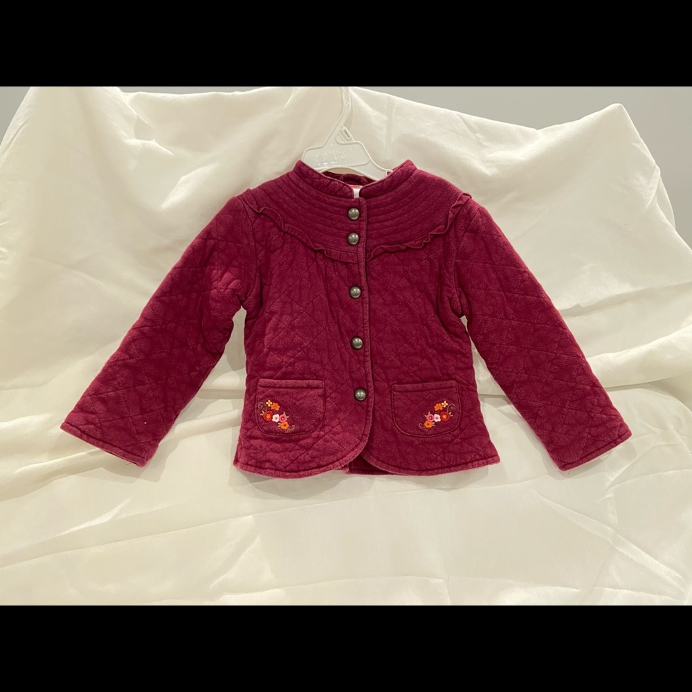 Gymboree Girls Size 4 Quilted Jacket